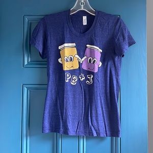 PB&J American Apparel t-shirt